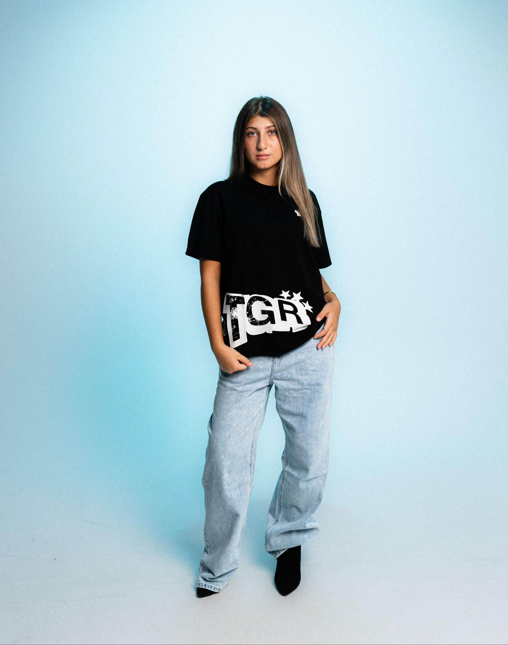 Black TGR Tee - votch