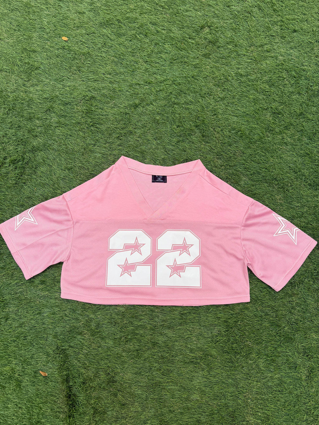 Cropped "22" Pink Jersey