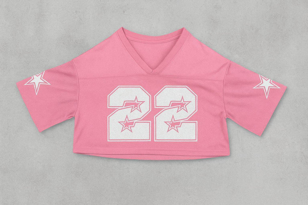 Cropped "22" Pink Jersey