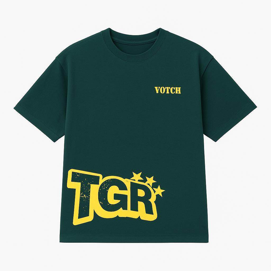 Green TGR Tee - votch