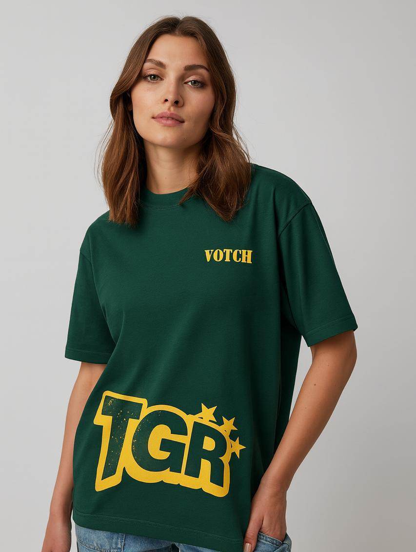 Green TGR Tee - votch