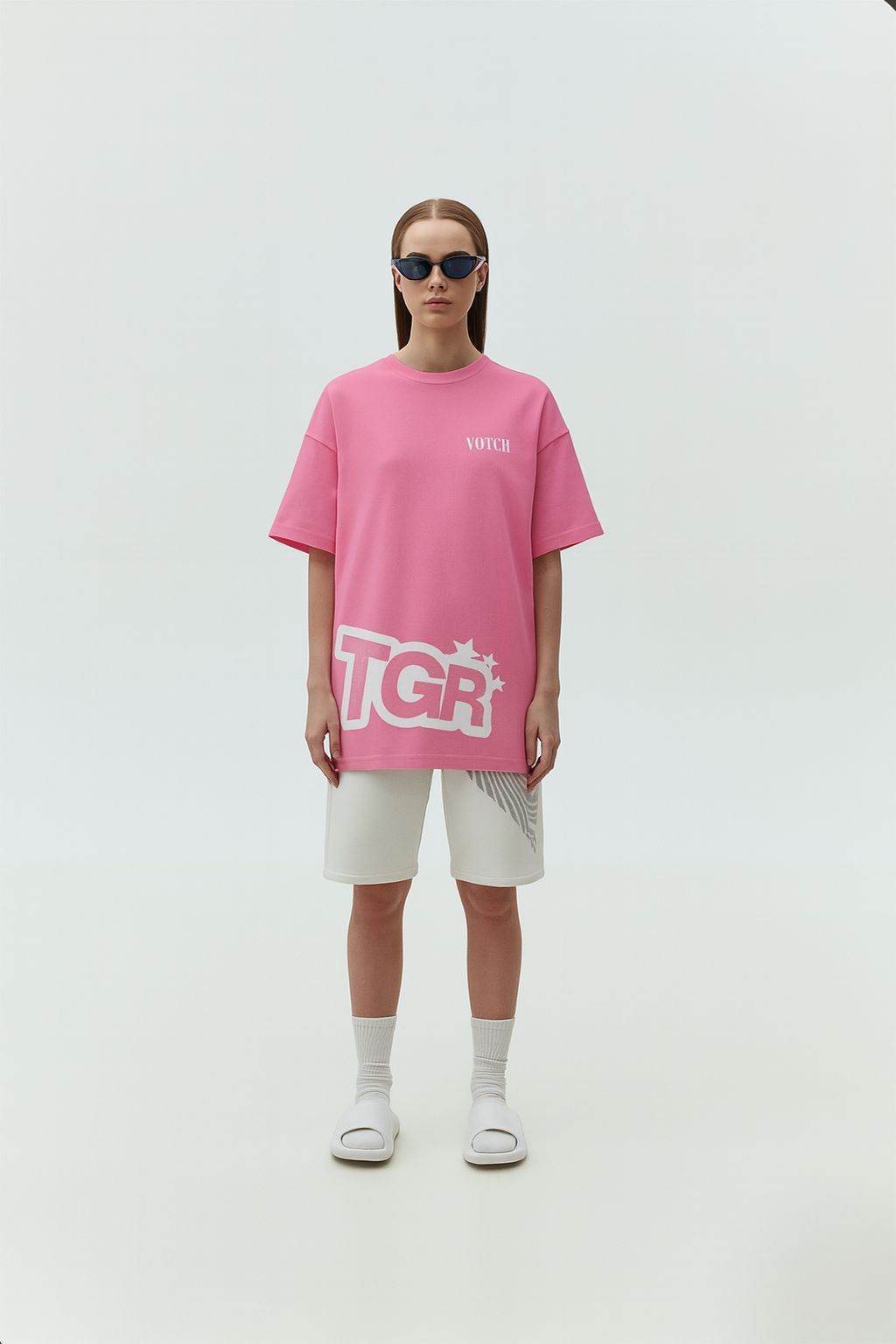 Pink TGR Tee - votch
