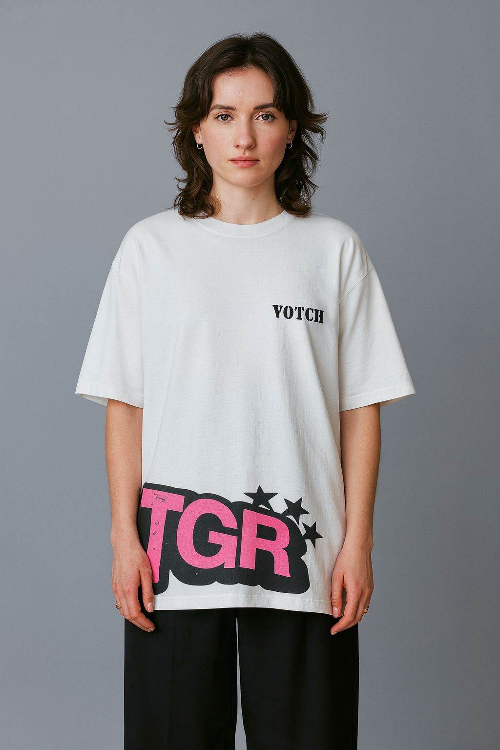 White TGR Tee - votch