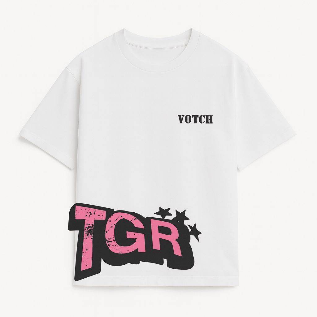 White TGR Tee - votch